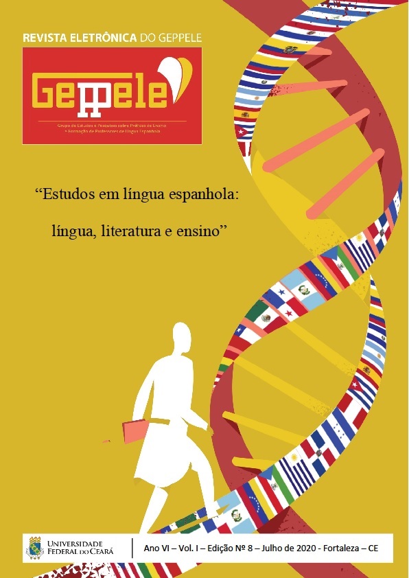 					View Vol. 8 No. 1 (2020): Estudos em Lingua Espanhola
				