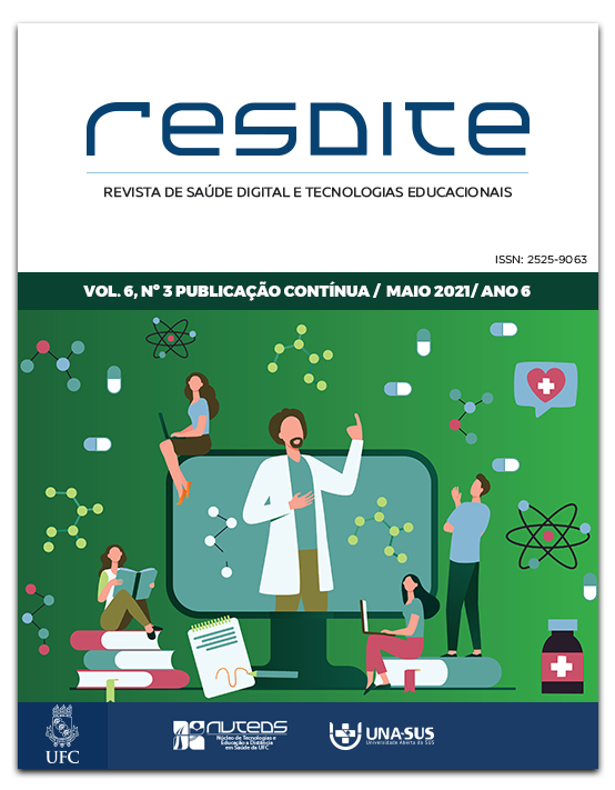 					Afficher Vol. 6 No 1 (2021): Revista de Saúde Digital e Tecnologias Educacionais 
				