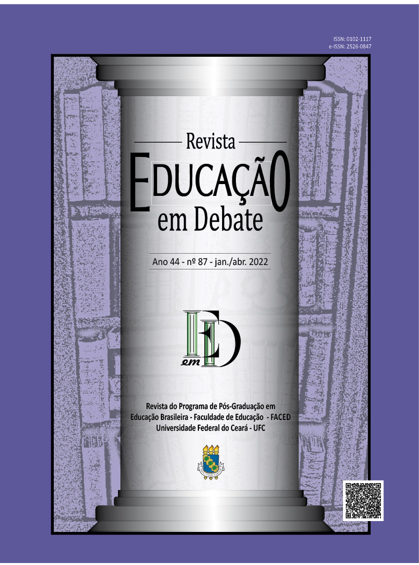 					View Vol. 44 No. 87 (2022): Revista Educação em Debate
				