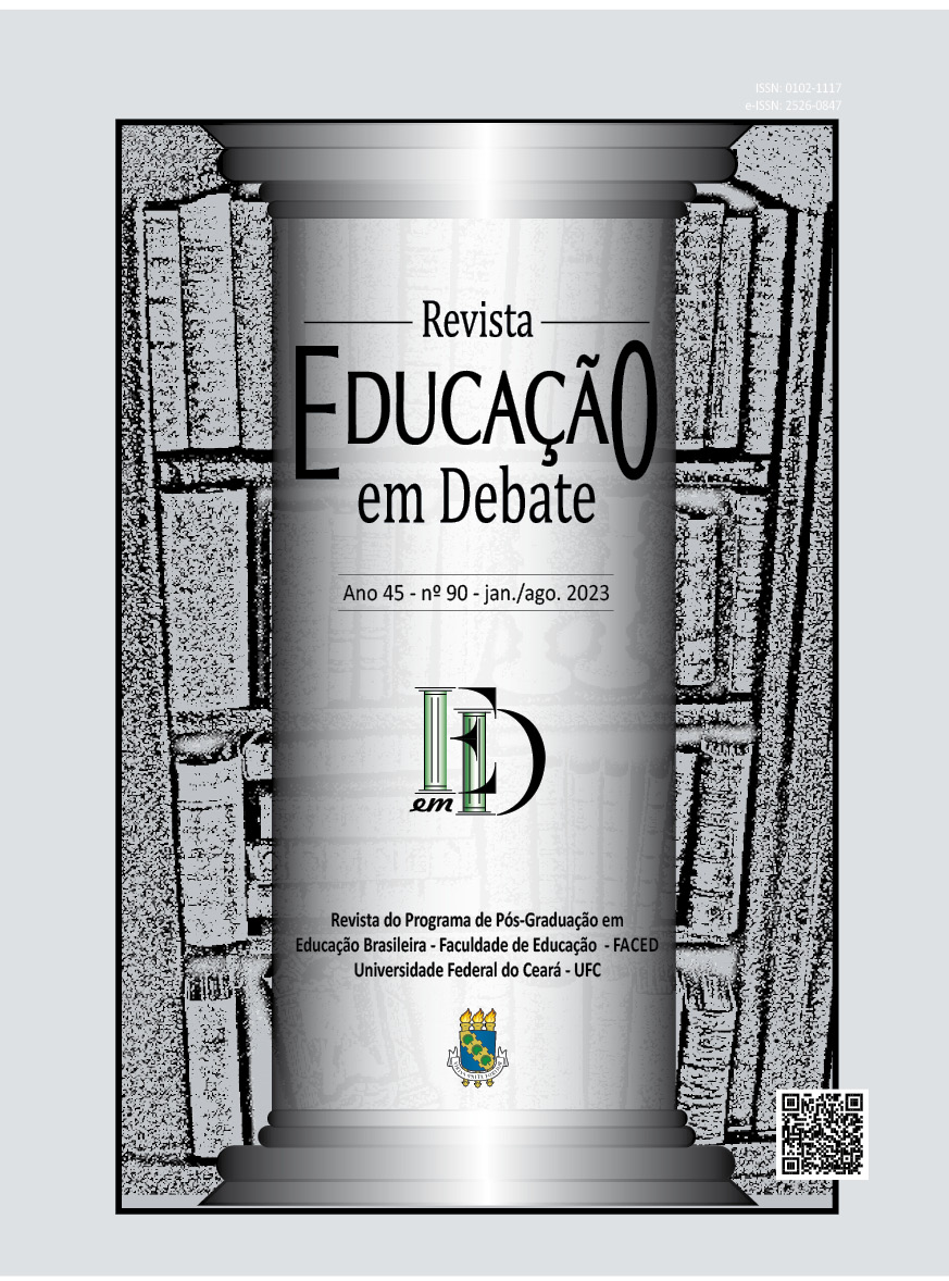 					View Vol. 45 No. 90 (2023): Revista Educação em Debate - Fluxo Contínuo
				