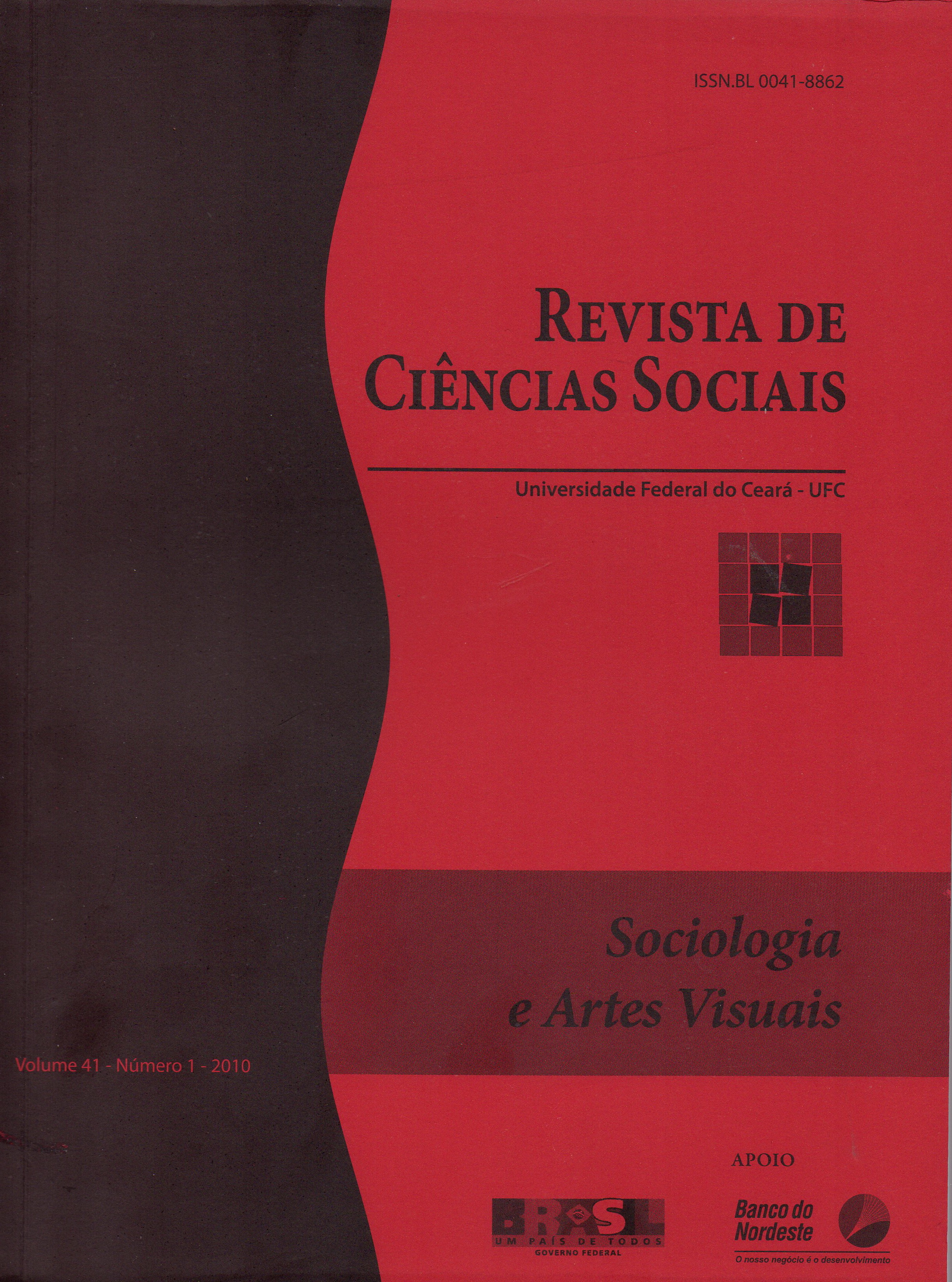 					Visualizar v. 41 n. 1 (2010): Dossiê: Sociologia e Artes Visuais
				