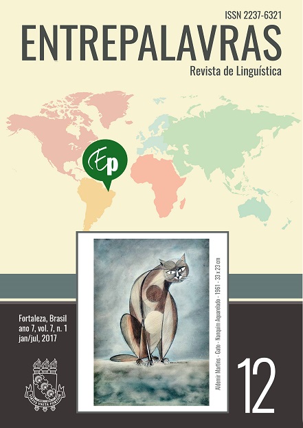 Capa da edição 7 da revista Entrepalavras