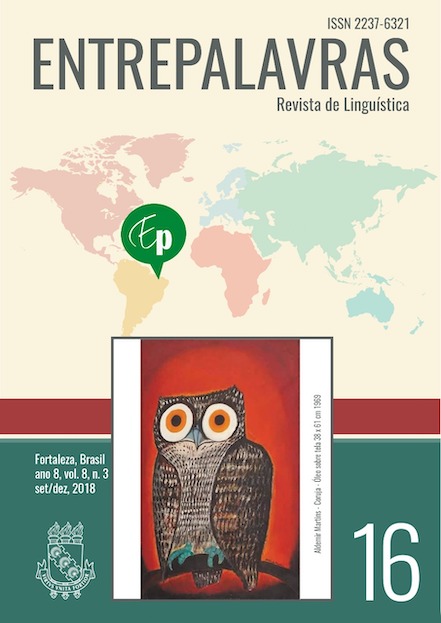 					Ver Vol. 8 Núm. 3 (2018): Panorama do Estágio docente na formação do professor de línguas
				